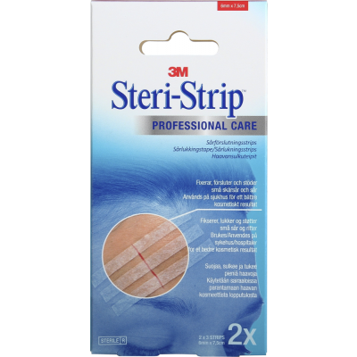 3M Steri-Strip haavansulkuteippi ruskea 6 mm x 7,5 cm 2x3 kpl