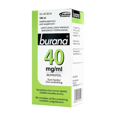 BURANA oraalisuspensio 40 mg/ml 100 ml